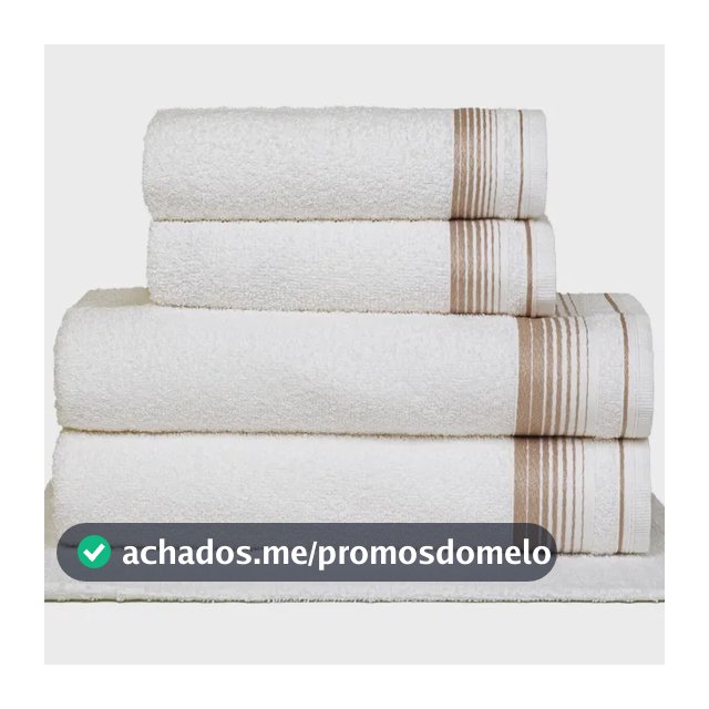 Jogo De Toalha Banho Gigante 5 Peças 100% Algodão - Sublime