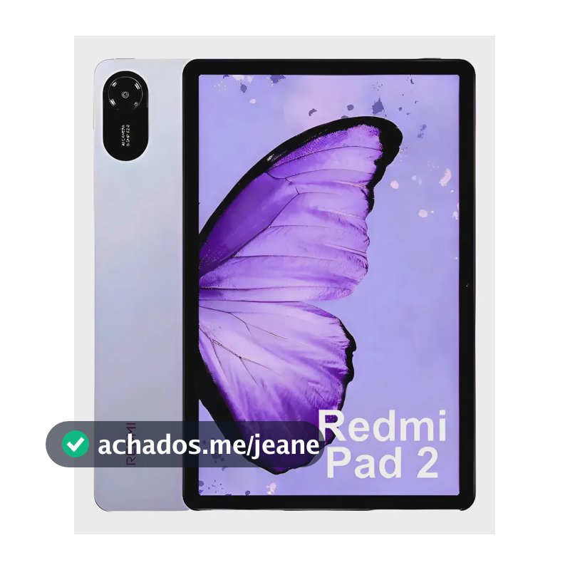 Tablet Xiaomi Redmi Pad 2 (128) - Versão Global Cor Lilás