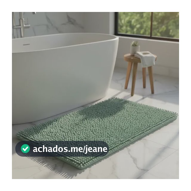 Kit 3 Tapete Bolinha Antiderrapante Banheiro 40x60cm Sortido Sortidas