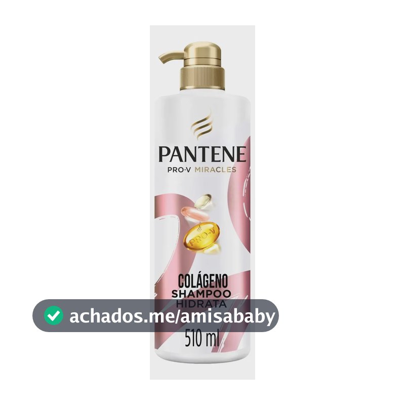 Shampoo Pantene PRO-V Miracles Colágeno Hidrata e Resgata 510 ml
