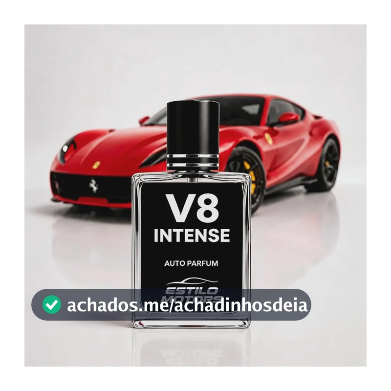 Perfume Automotivo V8 Intense - Estilo Motors Branco