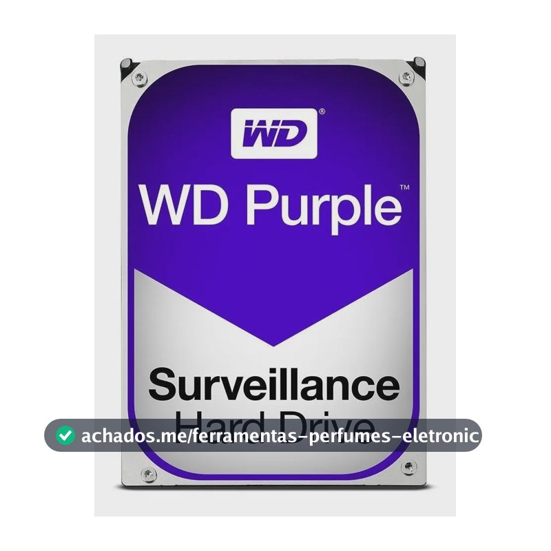 Disco rígido de vigilância Sata Western Digital Dvr roxo de 1 TB