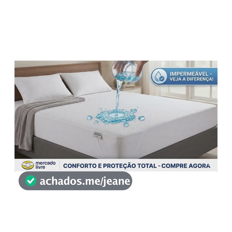 Protetor De Colchão Casal Impermeável Comfort Malha Temima