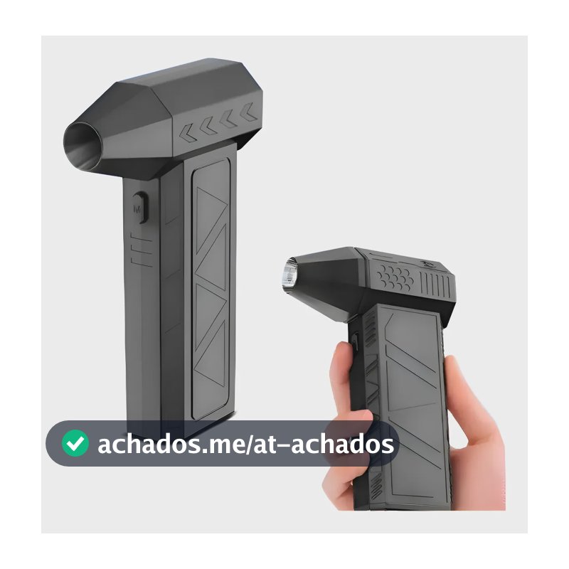 Ventilador Soprador De Ar Turbo 130000 Rpm Sem Fio Portátil Sortido 127/220v