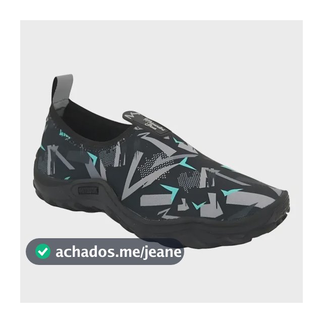 Sapatilha Aquatica Neoprene Secarapido Sola Forte Confort