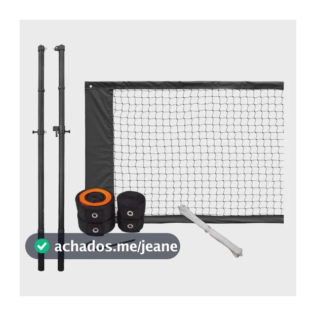 Kit Poste Mastro Beach Tennis Completo Com Rede E Acessórios
