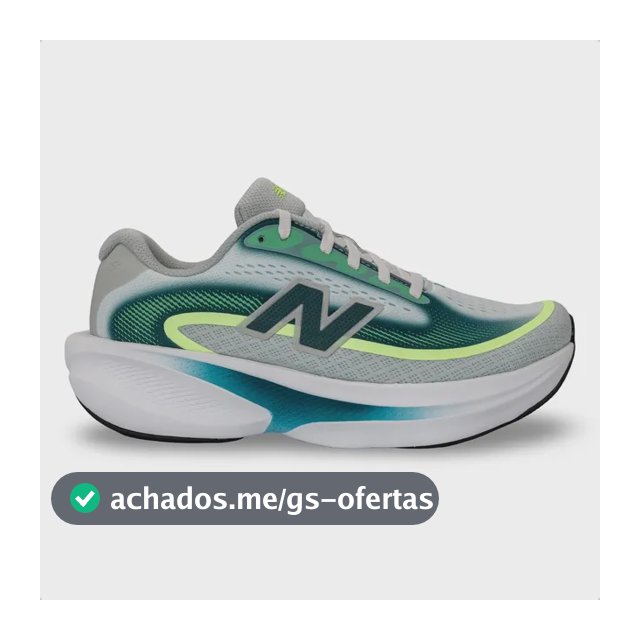 Tênis New Balance Feminino Fresh Foam Ellipse Corrida Cinza E Verde 39 Br