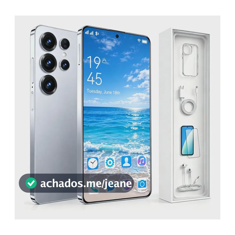 Celular 5G Android 15 16 Gb Ram + 512 Gb Rom 6,78 Polegadas, Dois Cartões Sim, Dois Cartões Sim, Bateria 5000 Mah, 32MP Camera, Ip68 Titanium silverblue
