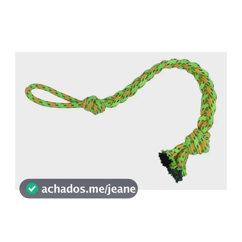 Brinquedo Para Cachorro Mordedor Corda 60cm Savana Pet