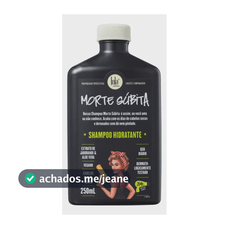 Shampoo Hidratante Morte Súbita Lola 250ml