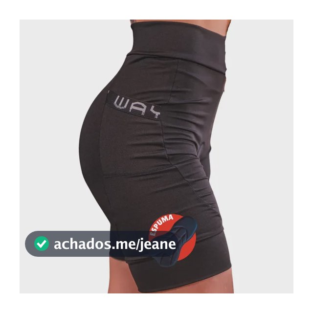 Bermuda Ciclismo Uv+50 Feminina Short Almofadada Mtb