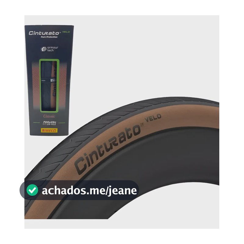 Pneu Pirelli Cinturato Velo Classic Speed 700x28 Tbl Preto