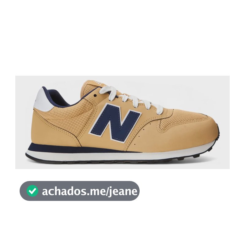 Tênis Masculino 500v2 New Balance  Incense Navy Liso 40 Br