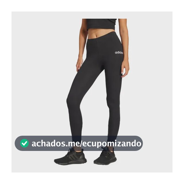 Legging Algodão Essentials Linear adidas