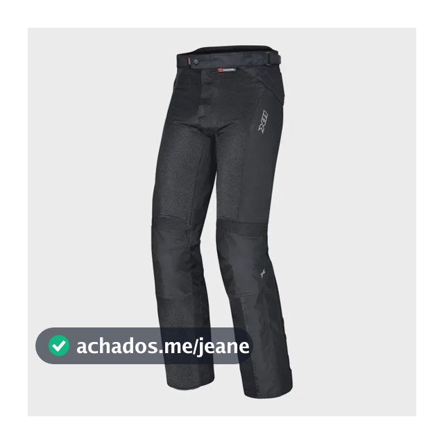 Calça Versa Air Proteção 100% Impermeável X11 Motociclista