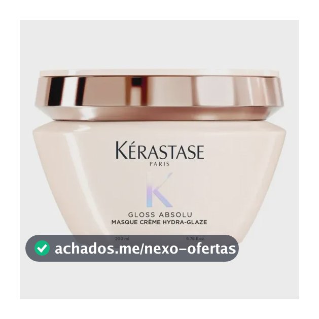 Gloss Absolu Masque Crème Hydra Glaze Máscara 200ml Kérastase