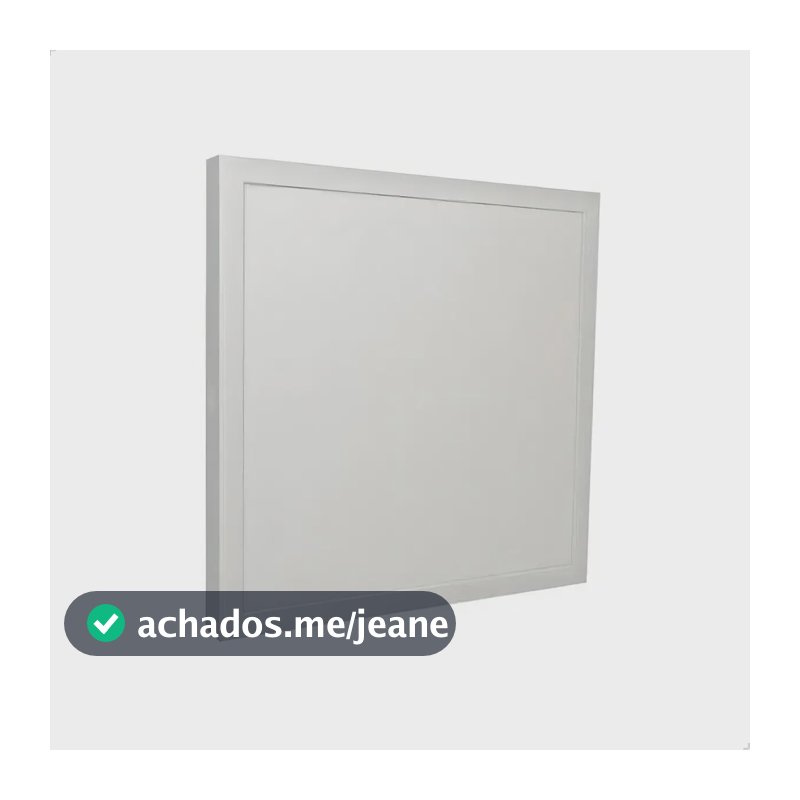 Plafon LED de Sobrepor RY Quadrado 40x40 cm Branco Frio 40W para Teto