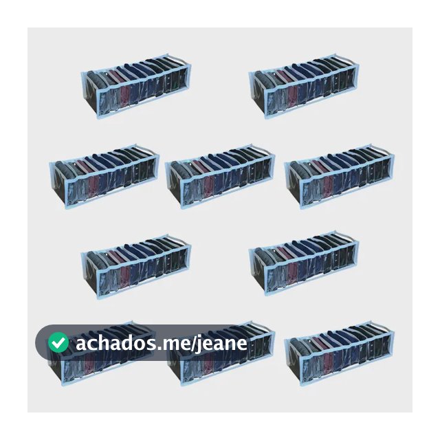 Kit 10 Colmeia Organizadora gaveta organizador porta calcinhas meia cuecas M roupas bebe Stobaza
