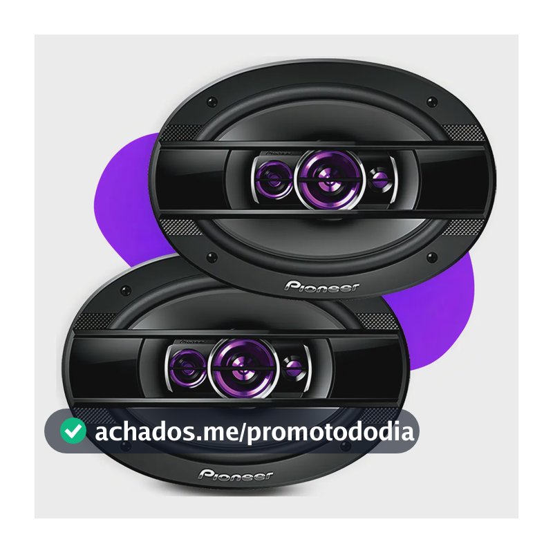 Par De Alto Falante 6x9 Pioneer Quadriaxial Ts-6960br