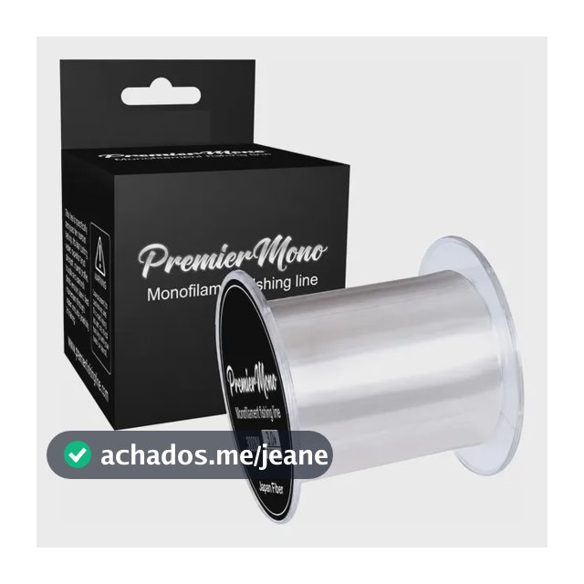 Linha De Pesca Monofilamento 500m Carretel Com 500 Metros
