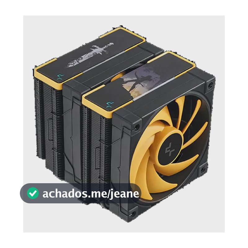 Cooler Processador Deepcool Ak620 Zero Dark Zoria Am5 1700 Preto