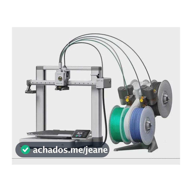 Bambu Lab Impressora 3d A1 Combo Com Ams Cor Branco 127/220v