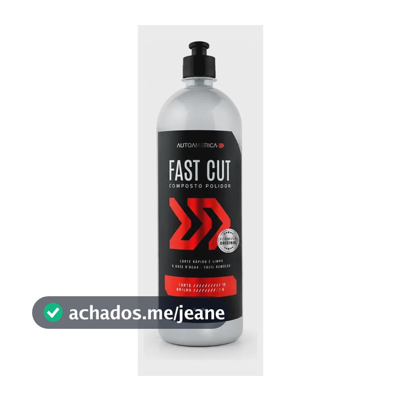 Composto Polidor Para Corte Fast Cut 1kg Auto America