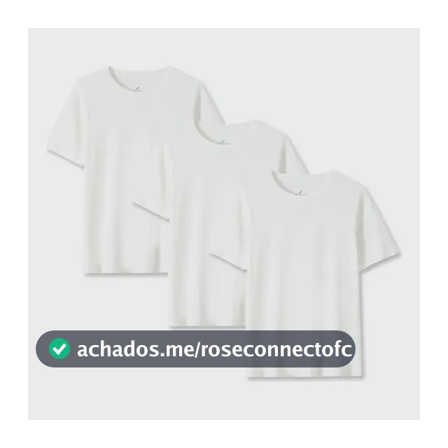 Kit 3 Daily T-shirt Feminino - Gênero Feminino