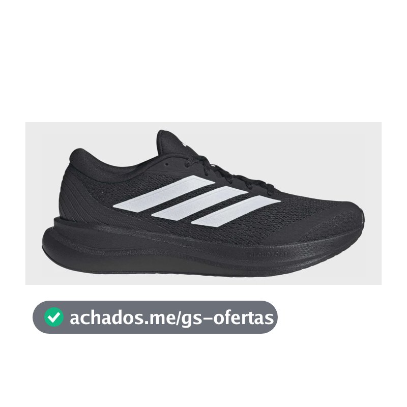 Tênis De Corrida Masculino Runfalcon 6 Cloudfoam adidas Preto Liso 40 Br