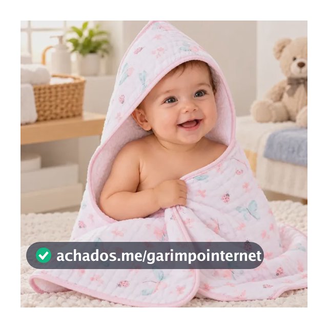 Kit Com 3 Un De Toalha De Banho Fralda Soft Capuz Para Bebê