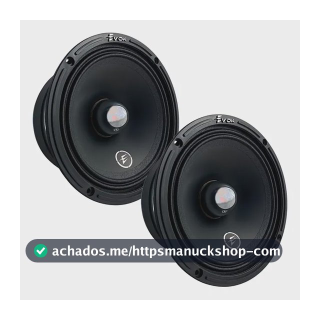 Alto Falante Médio Grave Evok 6" 300W RMS 4 Ohms Som Automotivo