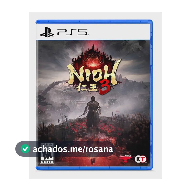 Nioh 3 Ps5 Midia Fisica