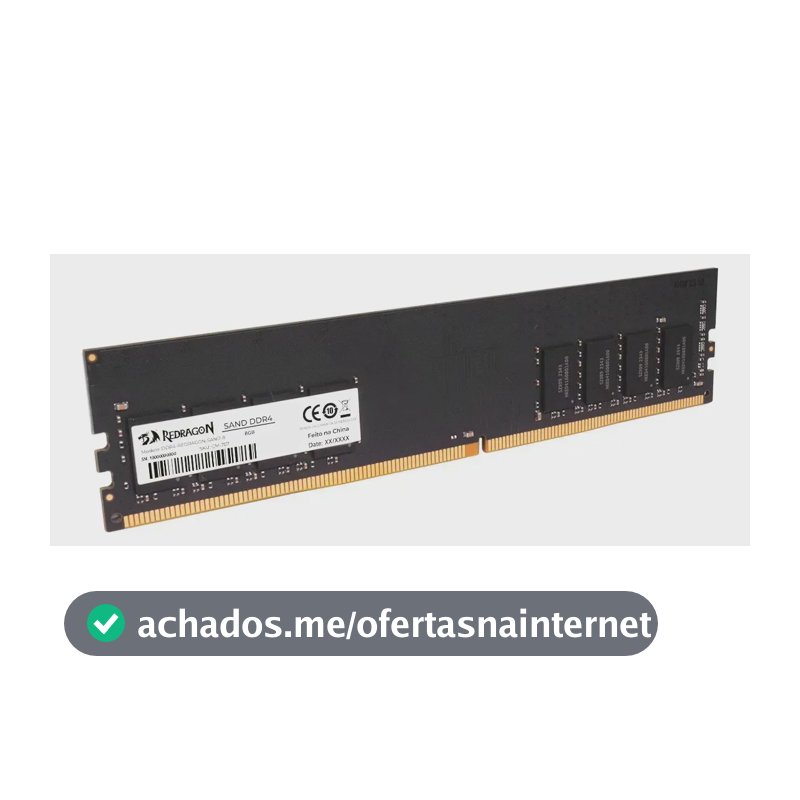 Redragon Gm-707 Memória Ram Ddr4 8gb 3200mhz Gamer