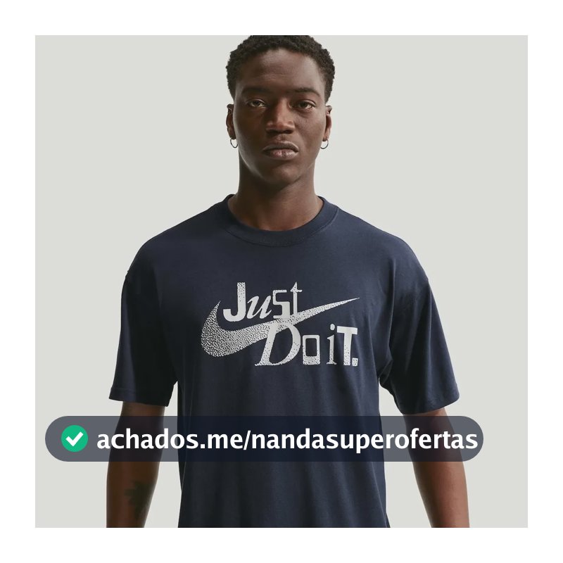 Camiseta Nike Sportswear Jdi Unissex Azul M