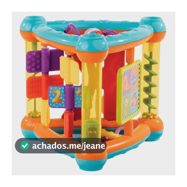 Triângulo De Atividades Educativo Para Bebê - Buba Cor Colorido