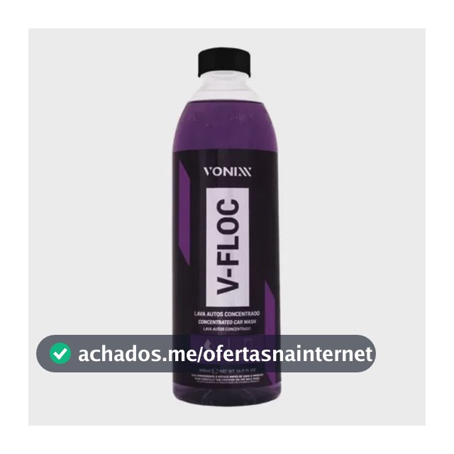 Shampoo V-floc 500ml - Vonixx Lava Auto Technoauto
