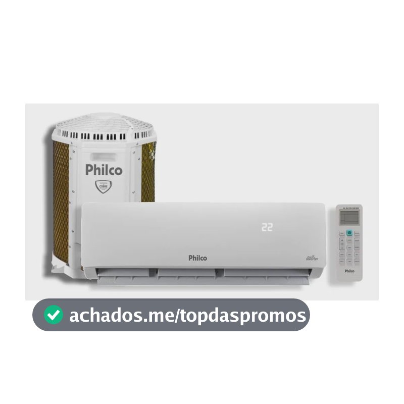 Ar Condicionado Inverter Philco 9000 Btus Frio 220v Pac9ft Branco 220v