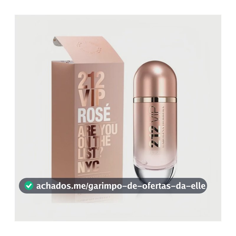 212 Vip Rosé Carolina Herrera 212 Vip Rosé, 2014 Edp Eau De Parfum 125 ml para mulheres