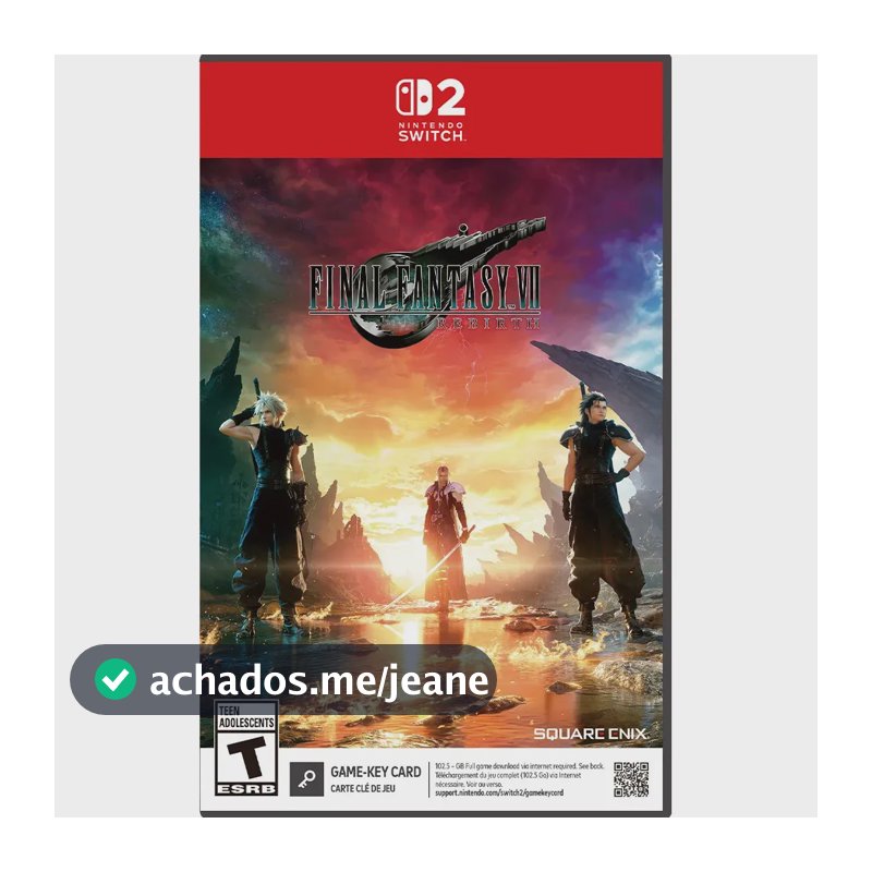 Final Fantasy Vii Rebirth Standard Edition Nintendo Switch 2