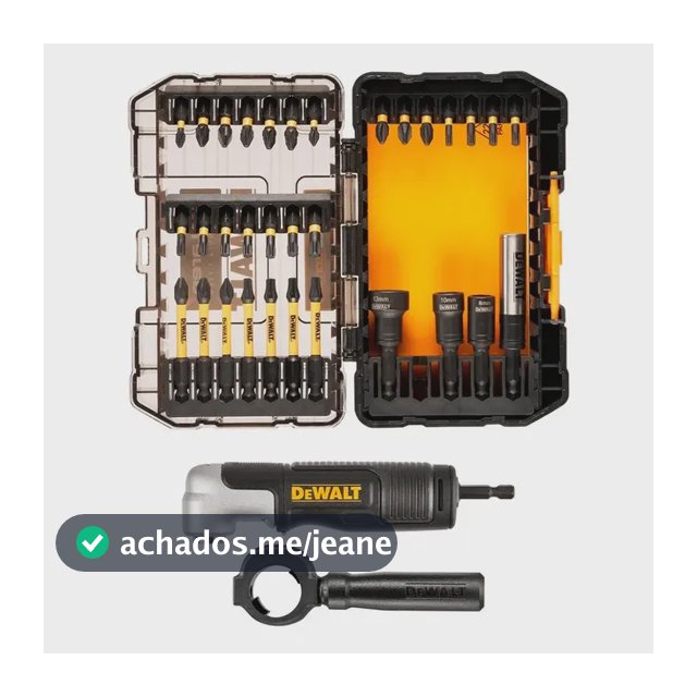 Jogo De Pontas Com 32 Peças DEWALT x McLAREN DT70782 Edição Especial