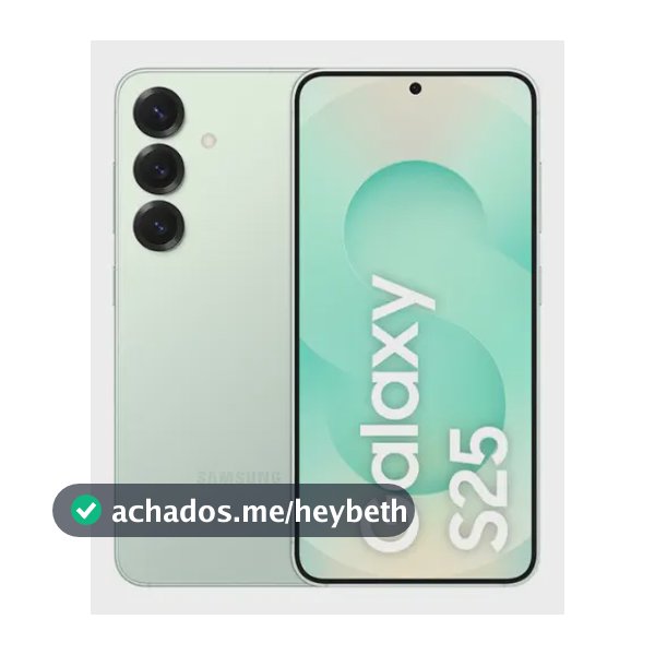 Samsung Galaxy S25 5G, 256GB, 12GB, Câmera Tripla - Verde claro