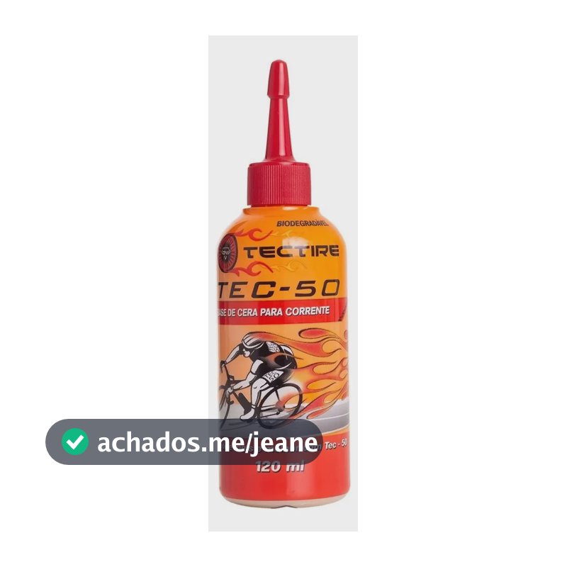 Óleo Lubrificante Bike Tec 50 Base Cera 120ml Tectire