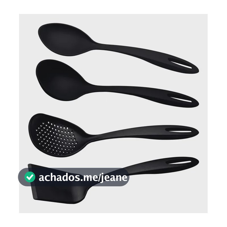 Jogo de Utensílios Tramontina 4 peças Ability Nylon 25199/001