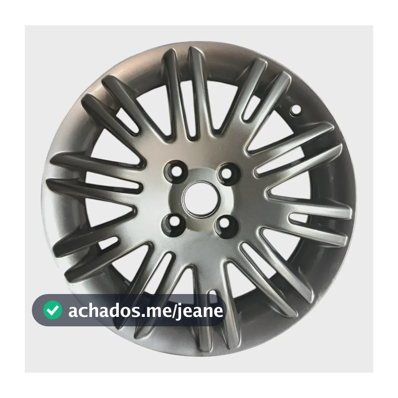 Roda Avulsa Liga Leve Aro 15 Fiat Linea 2009 2016 Original Prateado