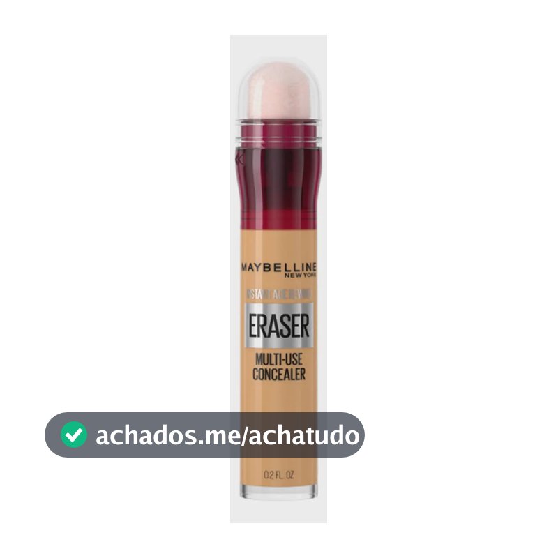 Corretivo Líquido Multiuso Corrige, Contorna e Ilumina, Alta Cobertura e Fórmula Vegana Cor 144 Caramel, Instant Age Rewind Eraser Maybelline NY 6ml