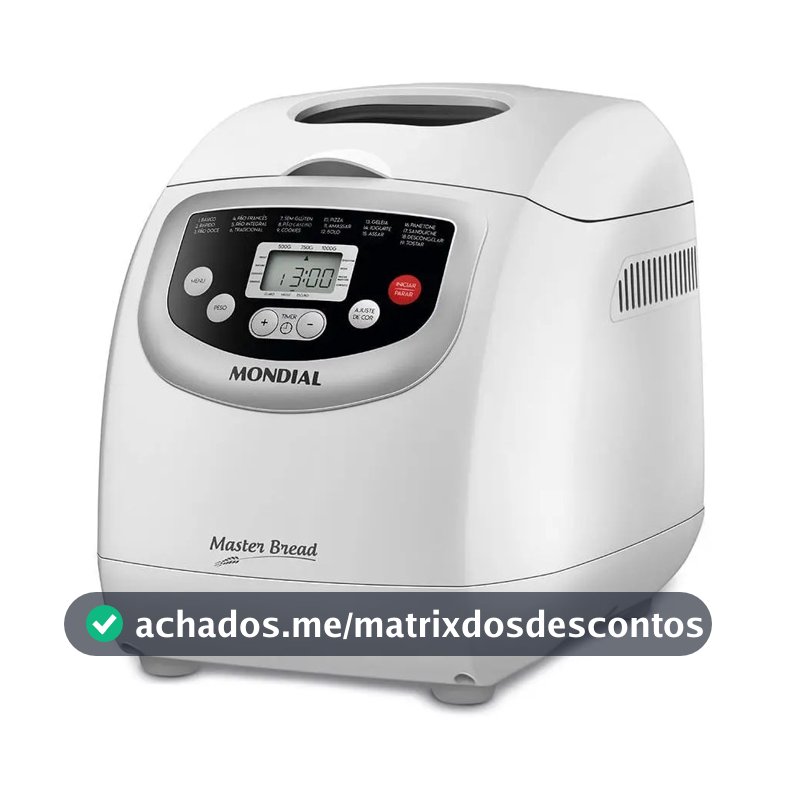 Panificadora Automática Master Bread, Mondial, 700W - NPF-54