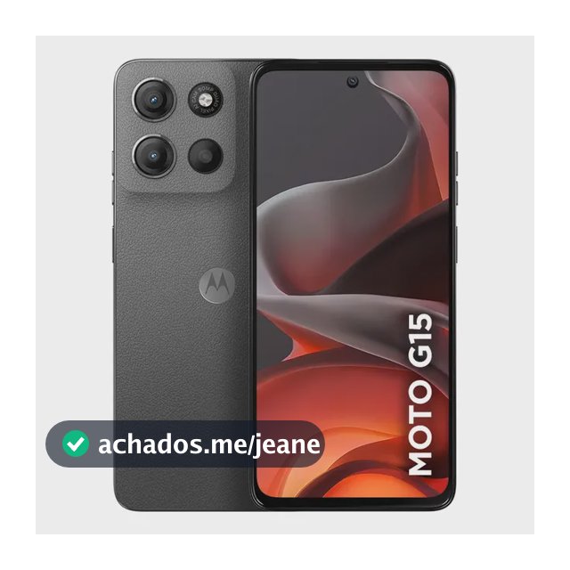 Celular Moto G15 128gb 4ram cinza