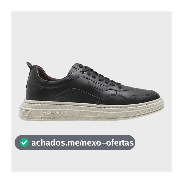 Tenis Democrata Jake Sapatenis Sneakers Casual 100% Couro