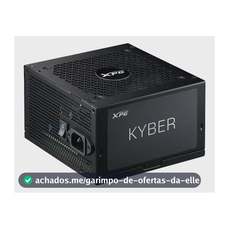 Fonte XPG Kyber 850W 80 Plus Gold com Cabo KYBER850G-BKCBR Preto