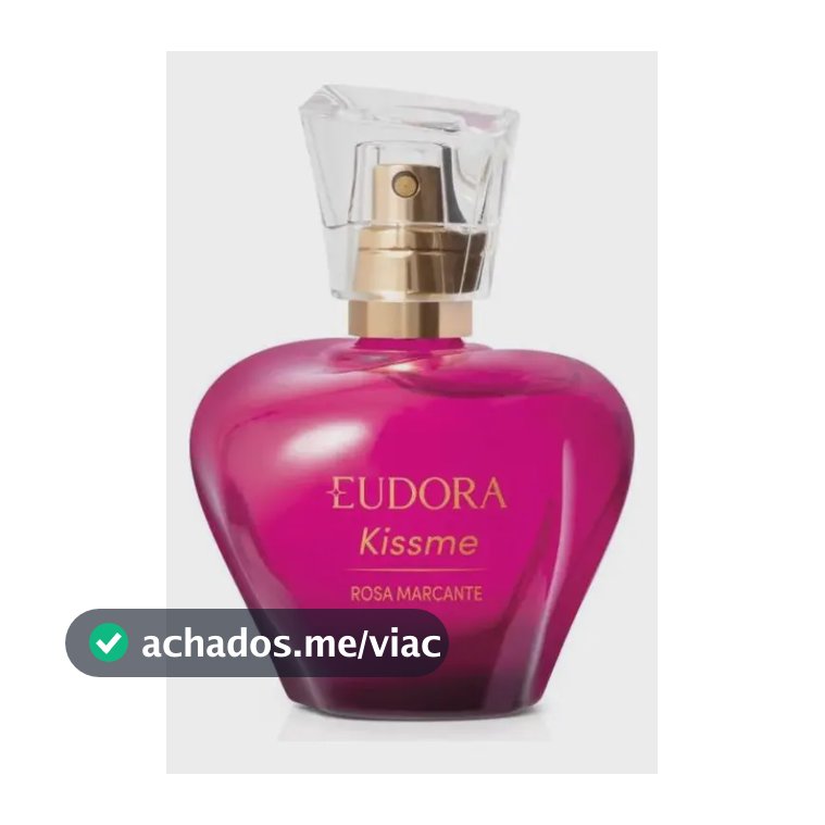 Kissme Rosa Marcante Colônia Eudora 50ml